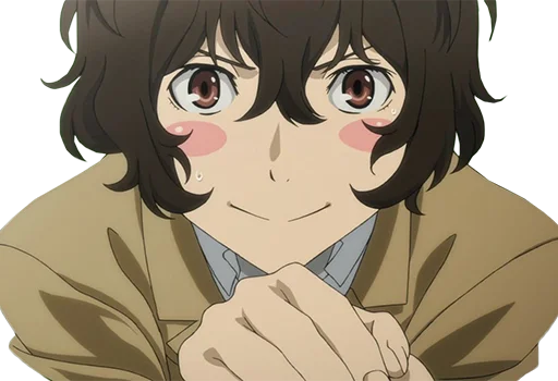 😊 Стикер «Дазай Осаму / Osamu Dazai» для Telegram