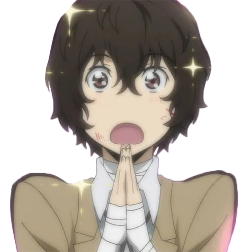 😮 Стикер «Дазай Осаму / Osamu Dazai» для Telegram
