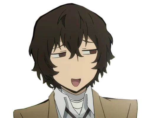 😏 Стикер «Дазай Осаму / Osamu Dazai» для Telegram