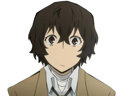 😮 Стикер «Дазай Осаму / Osamu Dazai» для Telegram