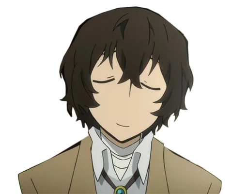 😌 Стикер «Дазай Осаму / Osamu Dazai» для Telegram