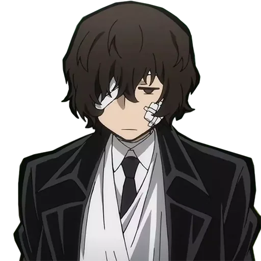 😑 Стикер «Дазай Осаму / Osamu Dazai» для Telegram
