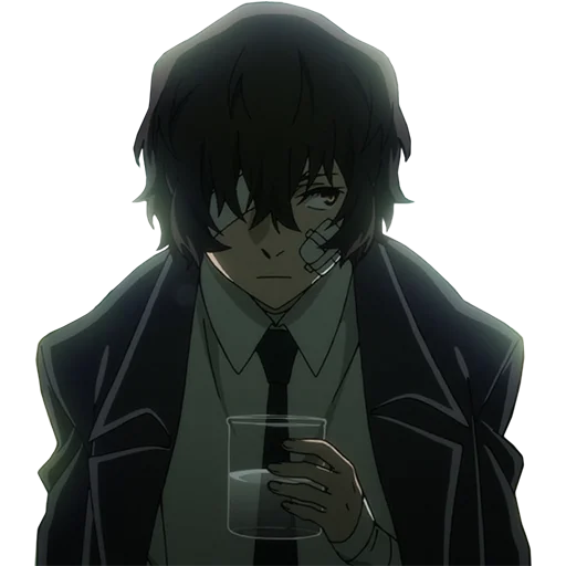 😓 Стикер «Дазай Осаму / Osamu Dazai» для Telegram