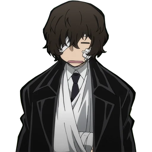 😓 Стикер «Дазай Осаму / Osamu Dazai» для Telegram