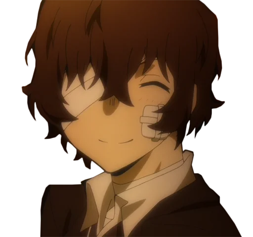 ☺️ Стикер «Дазай Осаму / Osamu Dazai» для Telegram