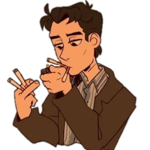 🚬 Стикер «Hankcon» для Telegram