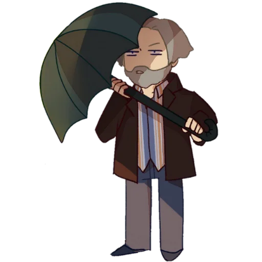 ☂️ Стикер «Hankcon» для Telegram