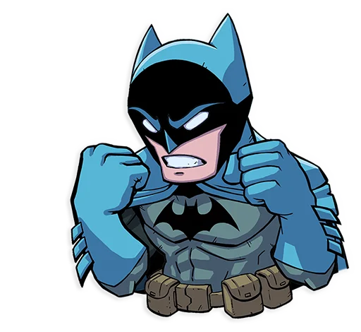 Стикерпак DC Dual Force для Telegram — скачать