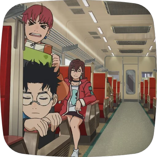 🚉 Стикер «Jin Enjoji Dandadan» для Telegram