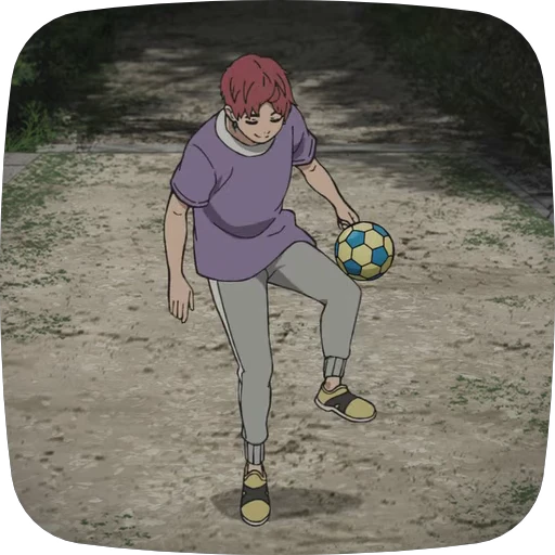 ⚽️ Стикер «Jin Enjoji Dandadan» для Telegram