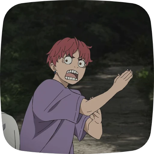 😨 Стикер «Jin Enjoji Dandadan» для Telegram