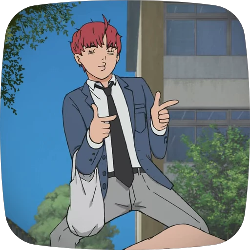 👉 Стикер «Jin Enjoji Dandadan» для Telegram