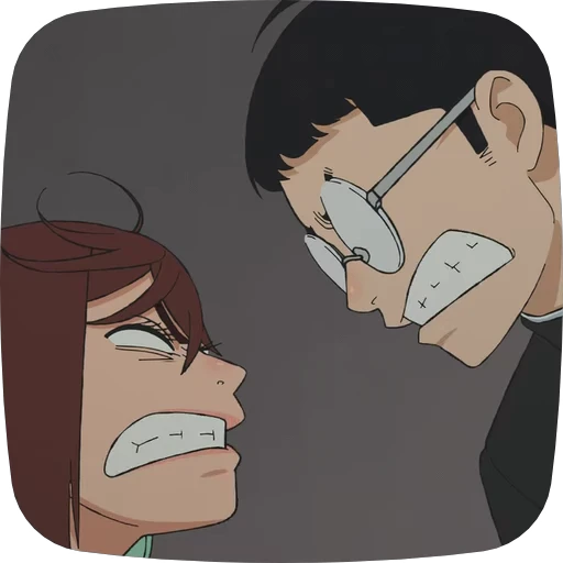 😬 Стикер «Okarun Dandadan» для Telegram