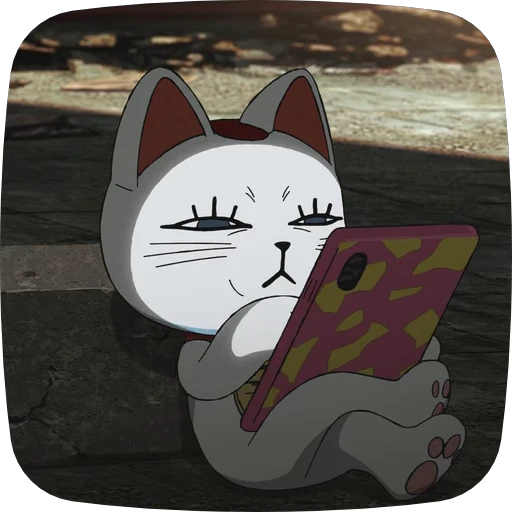 📱 Стикер «Turbo Granny Dandadan» для Telegram