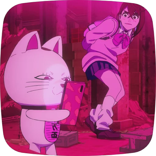 😼 Стикер «Turbo Granny Dandadan» для Telegram
