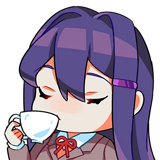 Стикерпак DDLC Team Salvato для Telegram