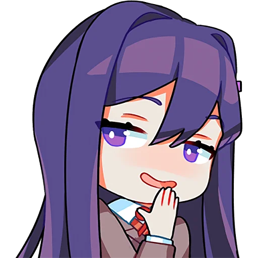 🧐 Стикер «DDLC Team Salvato» для Telegram