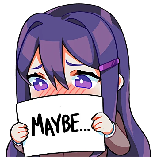🤨 Стикер «DDLC Team Salvato» для Telegram