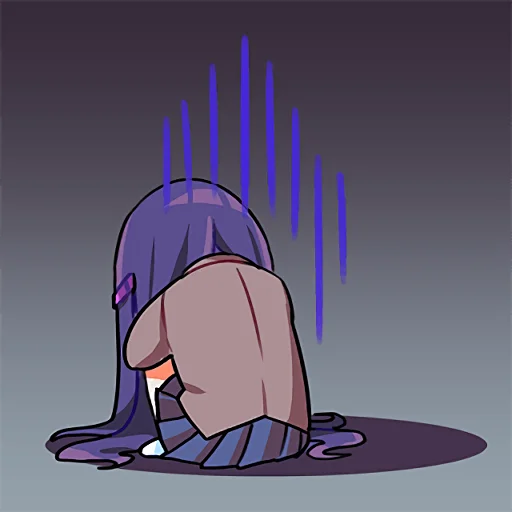 😥 Стикер «DDLC Team Salvato» для Telegram