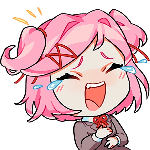 😭 Стикер «DDLC Team Salvato» для Telegram