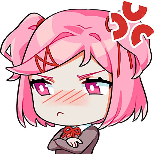 😡 Стикер «DDLC Team Salvato» для Telegram