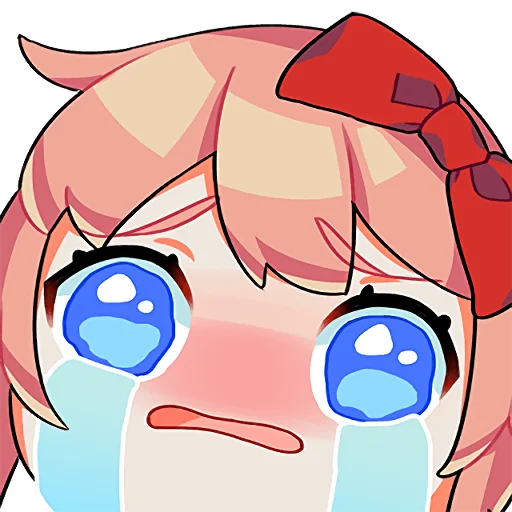 😭 Стикер «DDLC Team Salvato» для Telegram