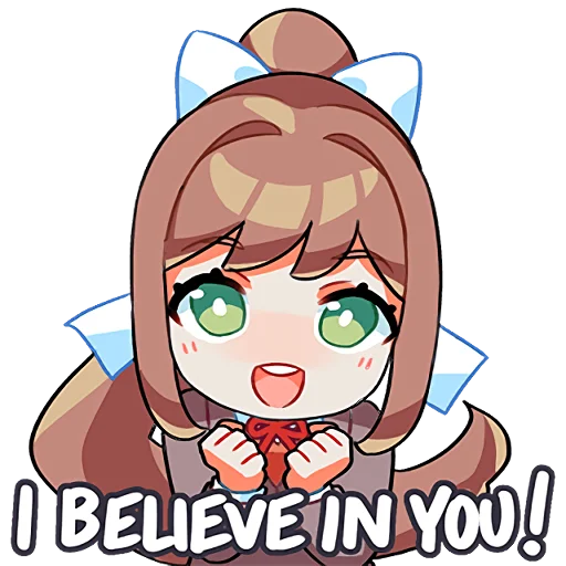 🤨 Стикер «DDLC Team Salvato» для Telegram
