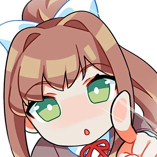🙃 Стикер «DDLC Team Salvato» для Telegram