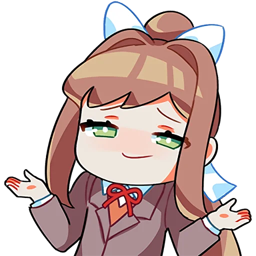 🧐 Стикер «DDLC Team Salvato» для Telegram