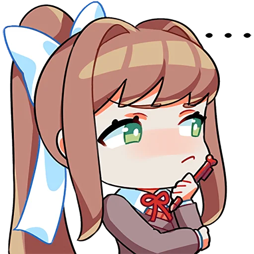 🤔 Стикер «DDLC Team Salvato» для Telegram