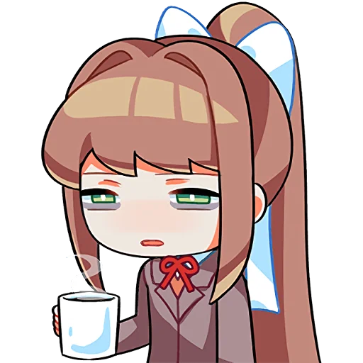 🌑 Стикер «DDLC Team Salvato» для Telegram