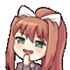 🙂 Эмодзи «Ddlc Animemotes» для Telegram