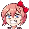 😡 Эмодзи «Ddlc Animemotes» для Telegram