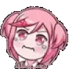 😭 Эмодзи «Ddlc Animemotes» для Telegram
