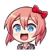 😓 Эмодзи «Ddlc Animemotes» для Telegram
