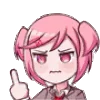 😡 Эмодзи «Ddlc Animemotes» для Telegram