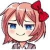 🙂 Эмодзи «Ddlc Animemotes» для Telegram