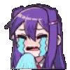 😭 Эмодзи «Ddlc Animemotes» для Telegram