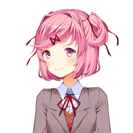 Стикерпак Doki-Doki Literature Club для Telegram — скачать