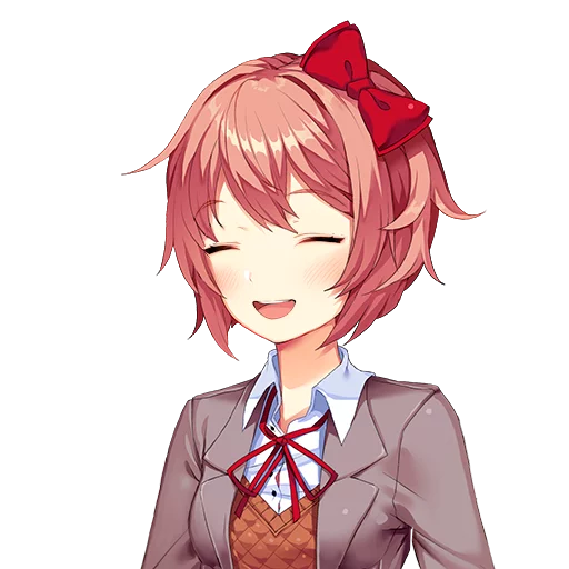 😀 Стикер «Doki-Doki Literature Club» для Telegram