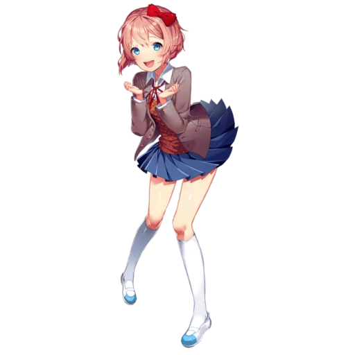 😃 Стикер «Doki Doki Literature Club!» для Telegram