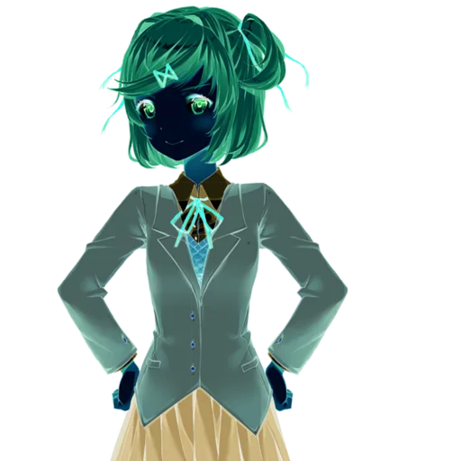 👁 Стикер «Doki Doki Literature Club!» для Telegram