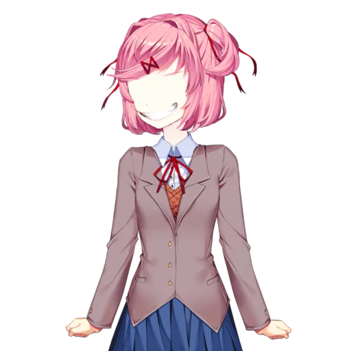 😎 Стикер «Doki Doki Literature Club!» для Telegram