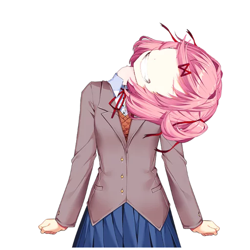 😎 Стикер «Doki Doki Literature Club!» для Telegram