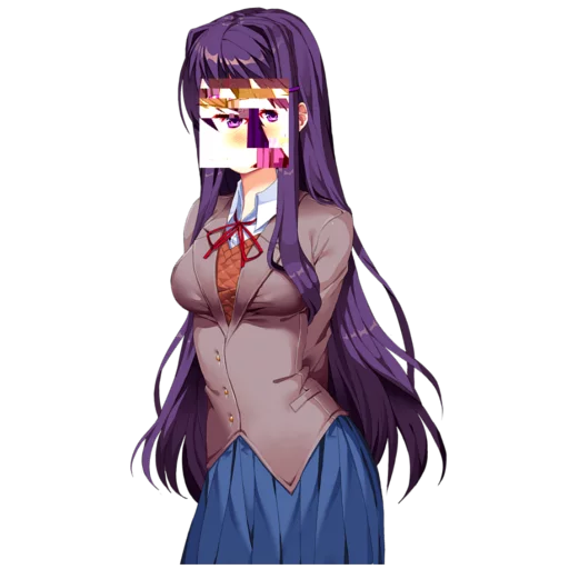 😧 Стикер «Doki Doki Literature Club!» для Telegram