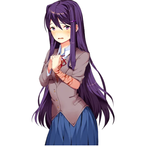 🍽 Стикер «Doki Doki Literature Club!» для Telegram