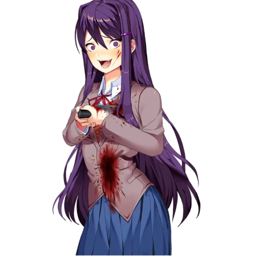 😍 Стикер «Doki Doki Literature Club!» для Telegram
