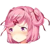 ☹️ Эмодзи «Doki Doki Literature» для Telegram