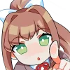 😲 Эмодзи «Doki Doki Literature Club» для Telegram