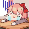 😭 Эмодзи «Doki Doki Literature Club» для Telegram